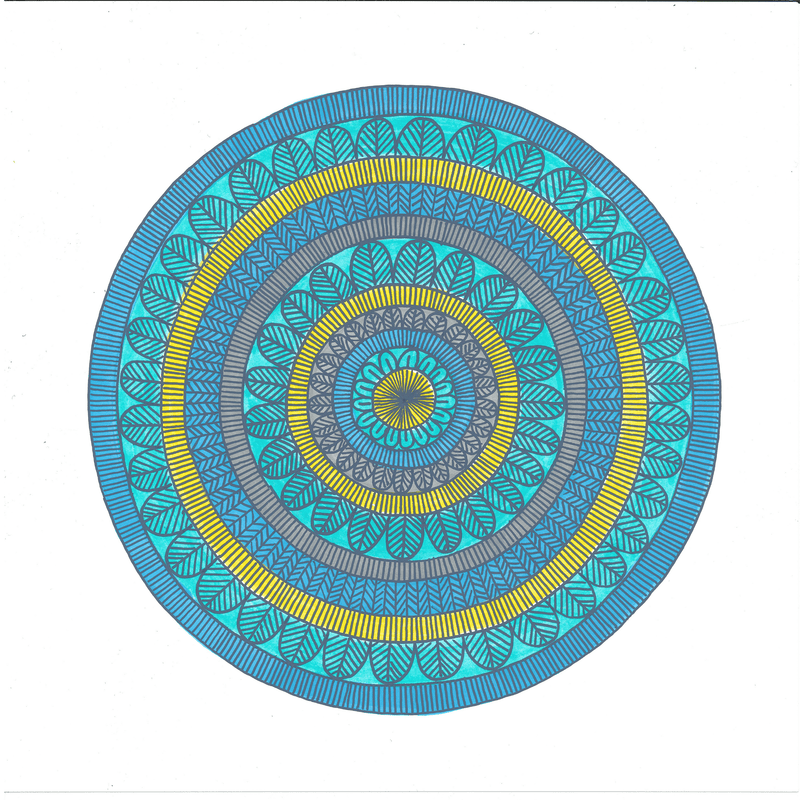 Square Mandala Series