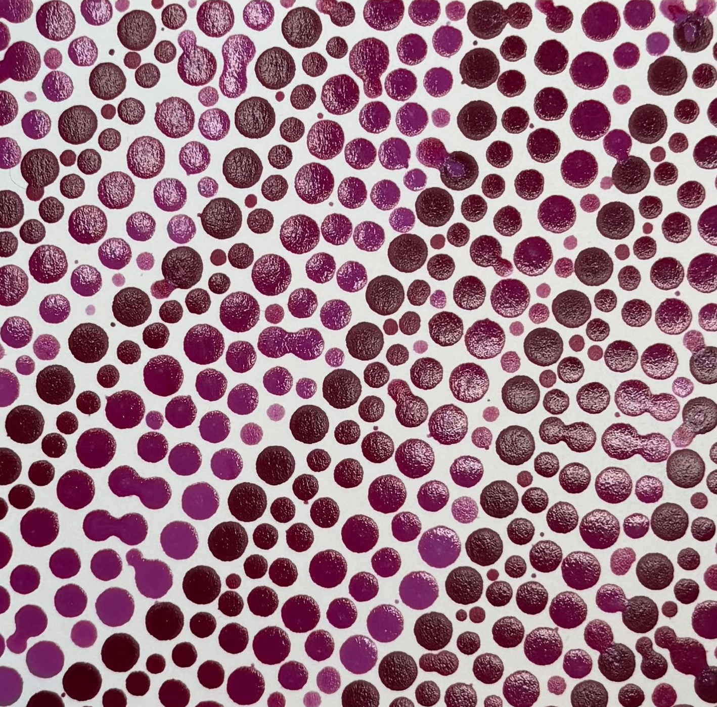 Flowing Constellation Dots: Shades of Purple
