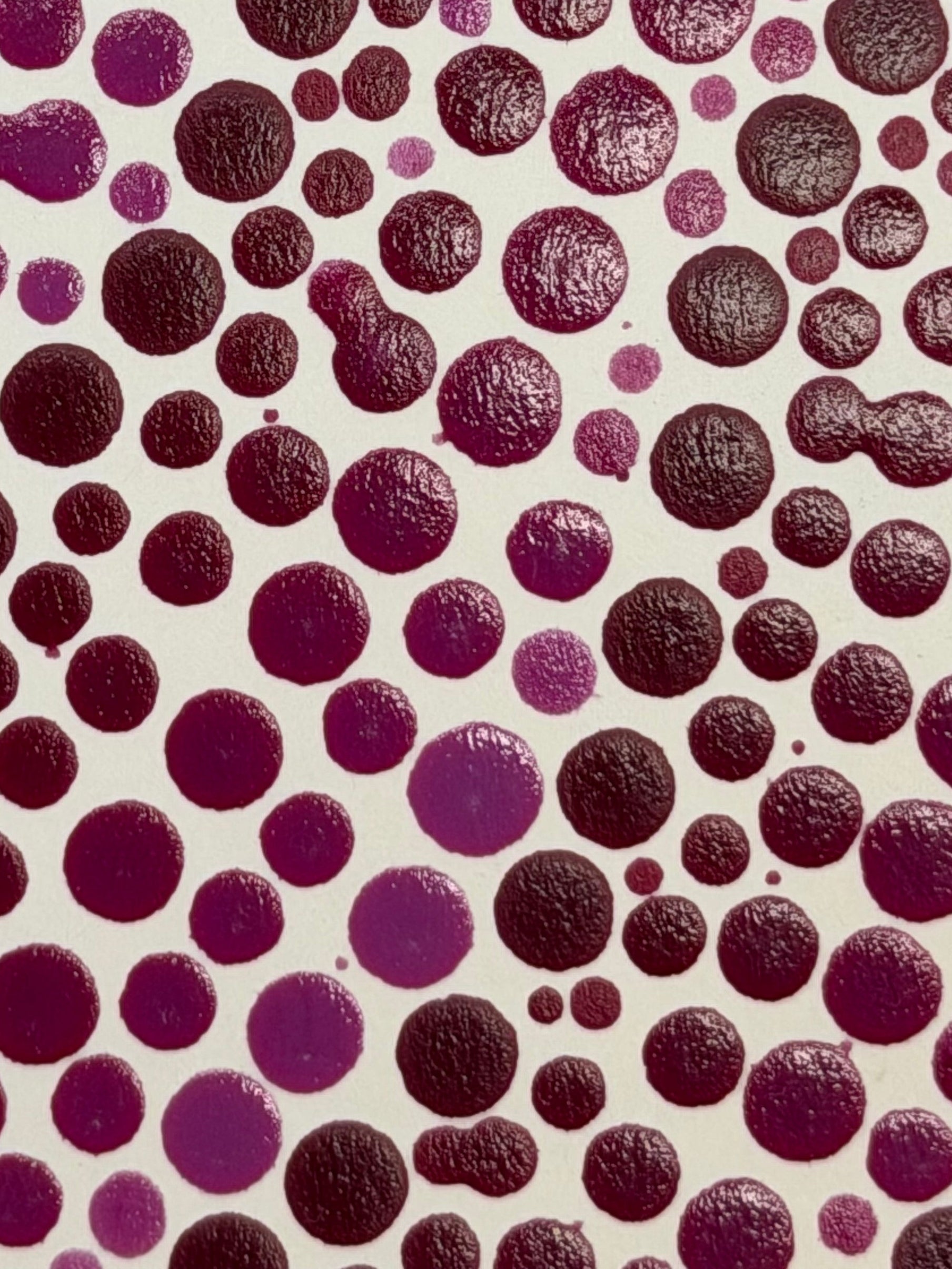 Flowing Constellation Dots: Shades of Purple