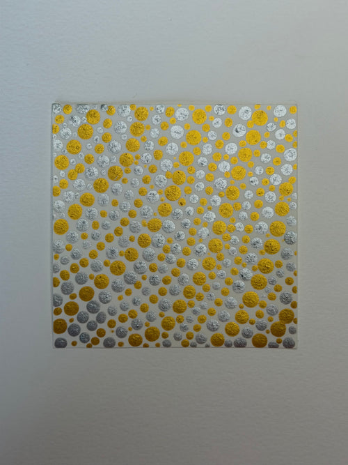 Flowing Constellation Dots: Gold & Silver