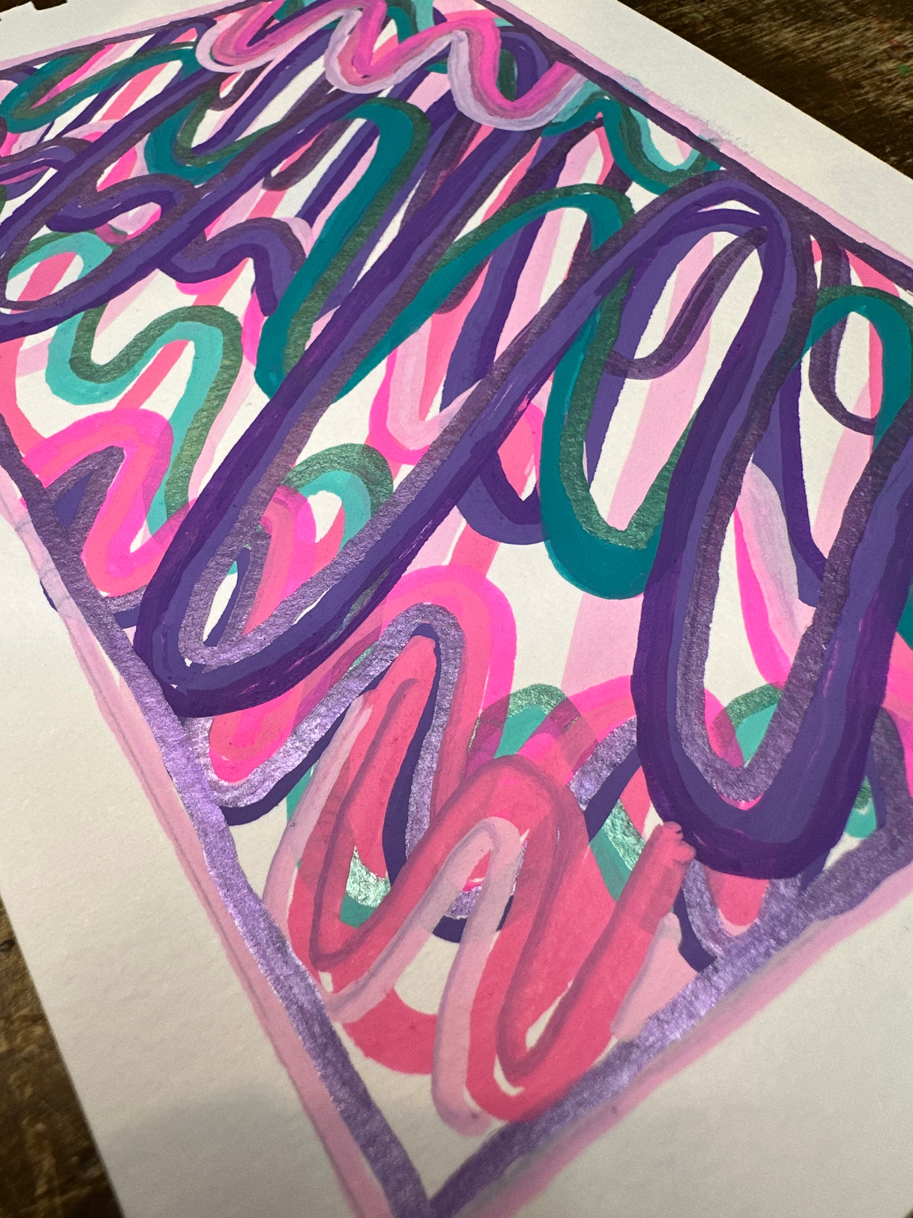 Moments of Stillness No. 10: Metallic Flow