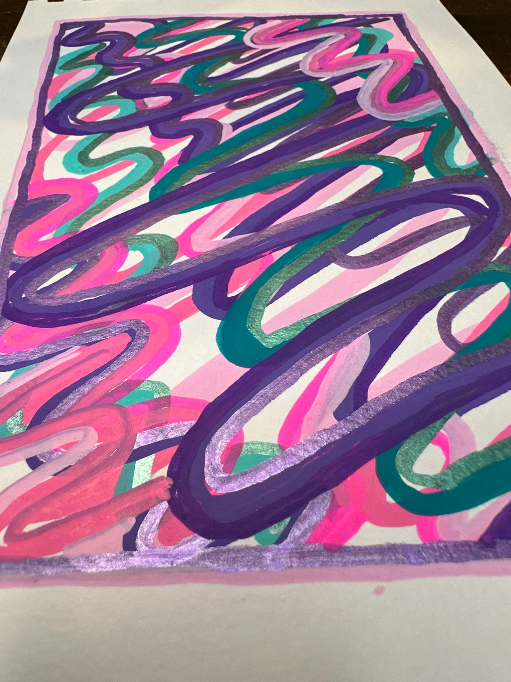 Moments of Stillness No. 10: Metallic Flow