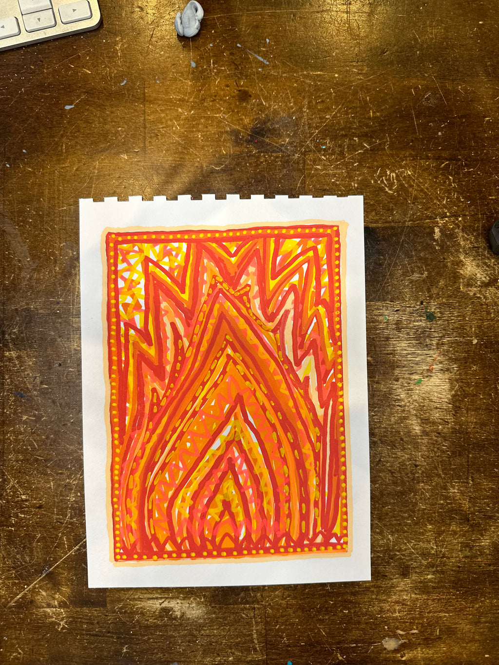 Moments of Stillness No. 2: Fire Flow