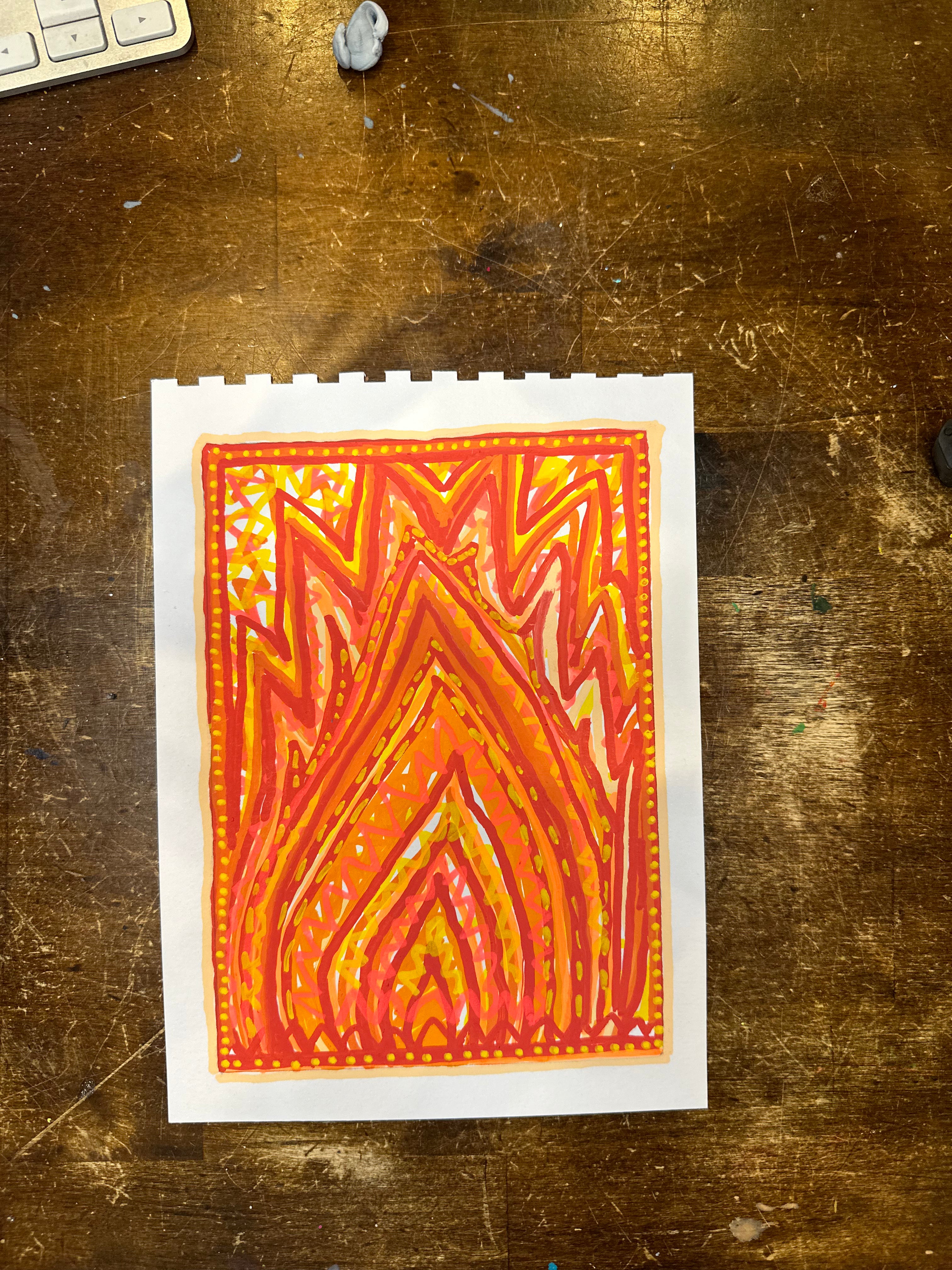 Moments of Stillness No. 2: Fire Flow