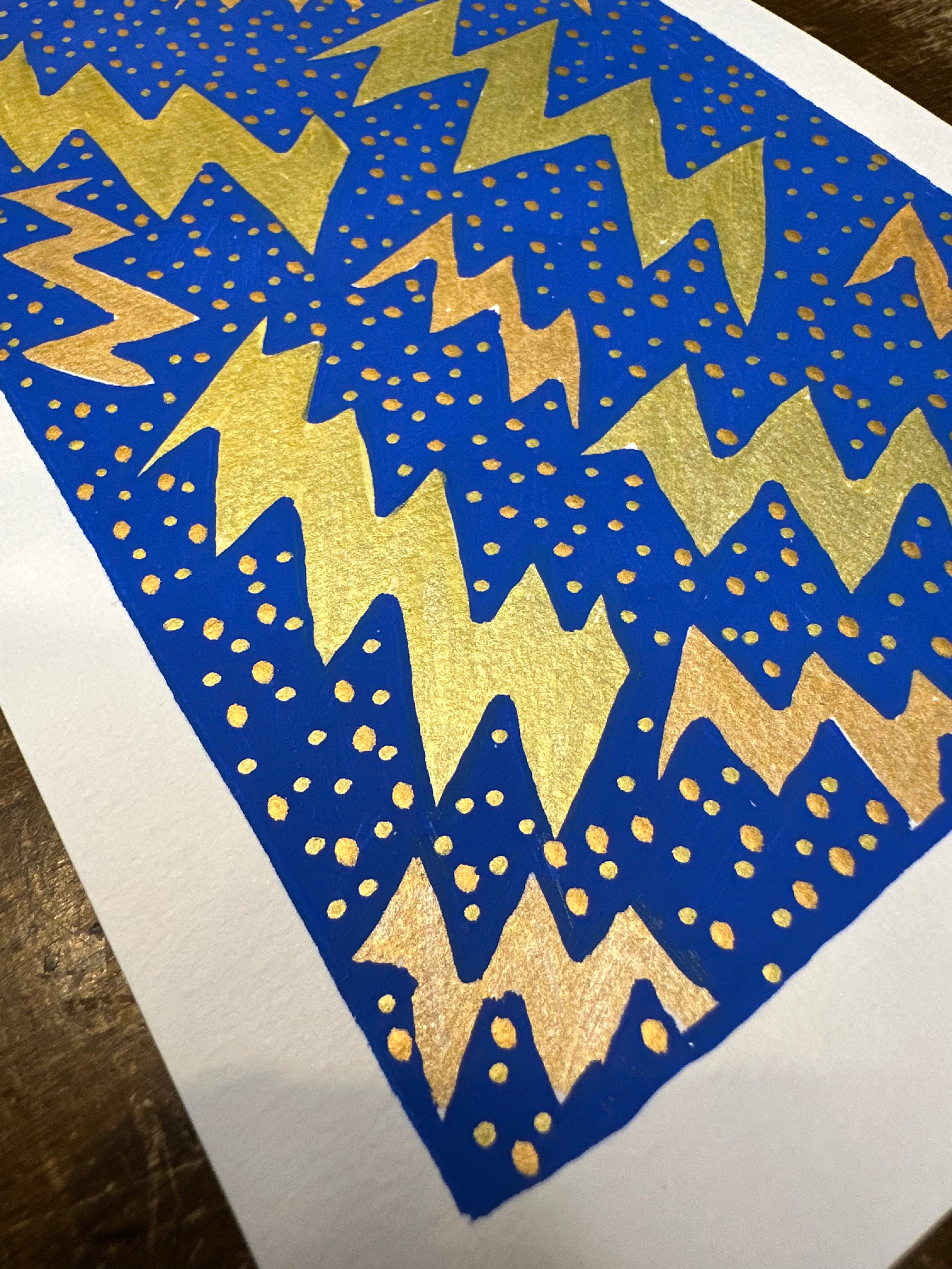 Moments of Stillness No. 13: Gold Lightning