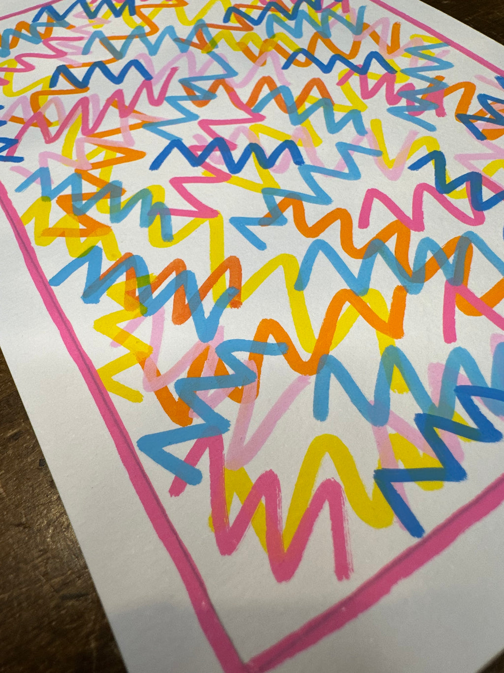 Moments of Stillness No. 16: Zig Zags