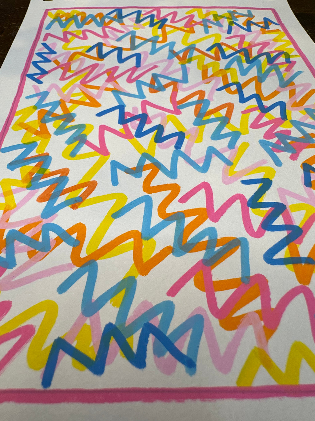 Moments of Stillness No. 16: Zig Zags