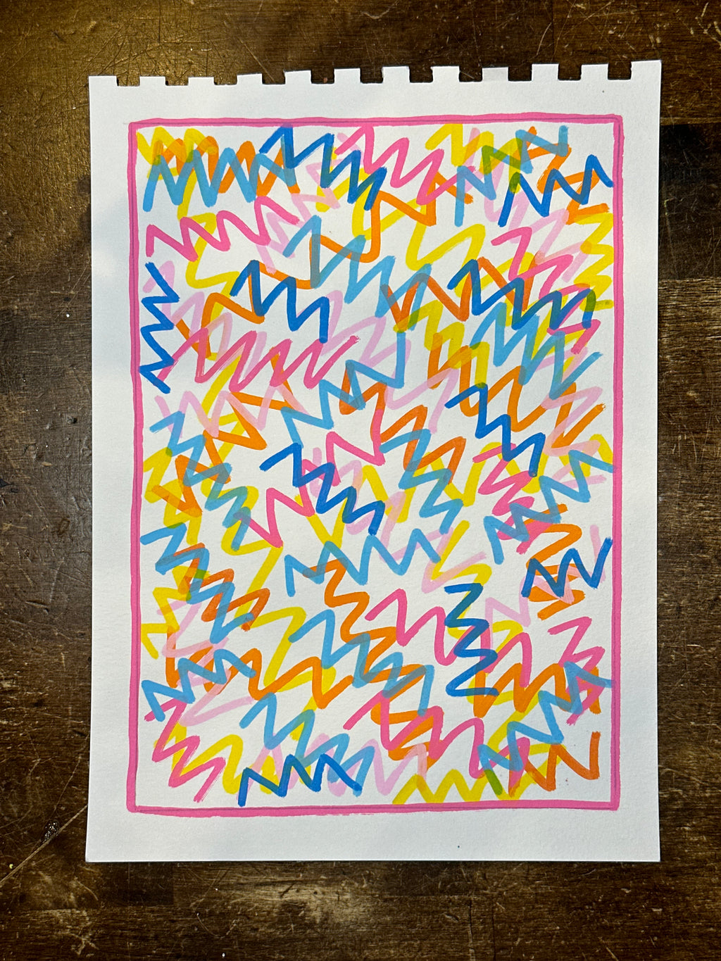 Moments of Stillness No. 16: Zig Zags