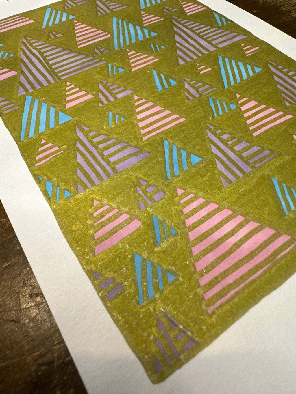 Moments of Stillness No. 17: Split Triangles