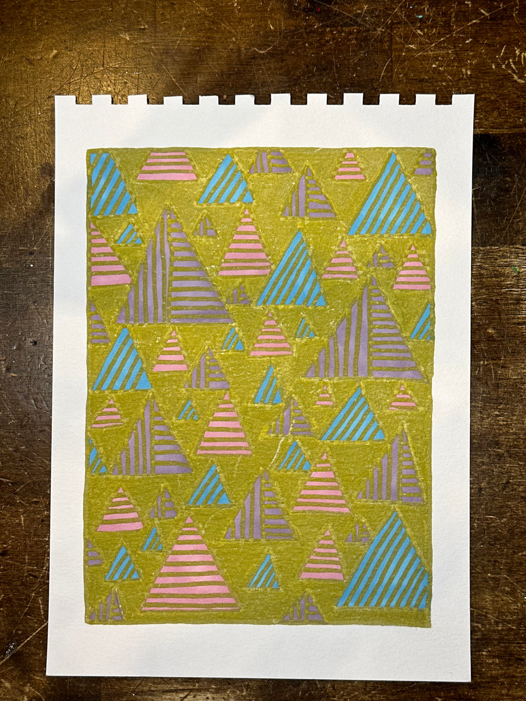 Moments of Stillness No. 17: Split Triangles